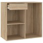 vidaXL Armadietto Cosmetici Rovere Sonoma 80x40x75cm Legno Multistrato vidaXL Armadietto Cosmetici Rovere Sonoma 80x40x75cm Legno Multistrato