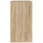vidaXL Armadietto Cosmetici Rovere Sonoma 80x40x75cm Legno Multistrato vidaXL Armadietto Cosmetici Rovere Sonoma 80x40x75cm Legno Multistrato
