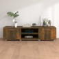Mobile TV Rovere Fumo 140x40x35 cm in Legno Multistrato Mobile TV Rovere Fumo 140x40x35 cm in Legno Multistrato