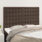 vidaXL Testiere 4 pz Marroni 72x5x78/88 cm in Similpelle vidaXL Testiere 4 pz Marroni 72x5x78/88 cm in Similpelle