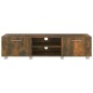 Mobile TV Rovere Fumo 140x40x35 cm in Legno Multistrato Mobile TV Rovere Fumo 140x40x35 cm in Legno Multistrato