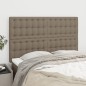 vidaXL Testiere 4 pz Tortora 72x5x78/88 cm in Tessuto vidaXL Testiere 4 pz Tortora 72x5x78/88 cm in Tessuto