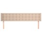 vidaXL Testiera ad Orecchio Cappuccino 163x16x78/88 cm in Similpelle vidaXL Testiera ad Orecchio Cappuccino 163x16x78/88 cm in Similpelle