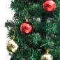 Cactus di Natale con Base e LED Verde 180 cm PVC Cactus di Natale con Base e LED Verde 180 cm PVC
