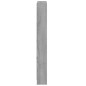 Scarpiera Grigio Sonoma 59x17x150 cm in Legno Multistrato Scarpiera Grigio Sonoma 59x17x150 cm in Legno Multistrato