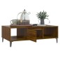 Tavolino da Salotto Rovere Marrone 103,5x60x35cm in Truciolato Tavolino da Salotto Rovere Marrone 103,5x60x35cm in Truciolato