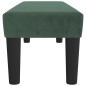 vidaXL Panca Verde Scuro 100x30x30 cm in Velluto vidaXL Panca Verde Scuro 100x30x30 cm in Velluto