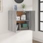 vidaXL Mobile Pensile Grigio Sonoma 60x30x60 cm Legno Multistrato