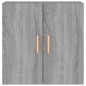 vidaXL Mobile Pensile Grigio Sonoma 60x30x60 cm Legno Multistrato