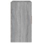 vidaXL Mobile Pensile Grigio Sonoma 60x30x60 cm Legno Multistrato