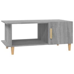 vidaXL Tavolino da Salotto Grigio Sonoma 90x50x40 cm Legno Multistrato