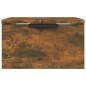 vidaXL Comodini a Muro 2 pz Rovere Fumo 34x30x20 cm vidaXL Comodini a Muro 2 pz Rovere Fumo 34x30x20 cm