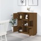 Credenza Miele 110,5x35x117 cm in Legno Massello di Pino Credenza Miele 110,5x35x117 cm in Legno Massello di Pino