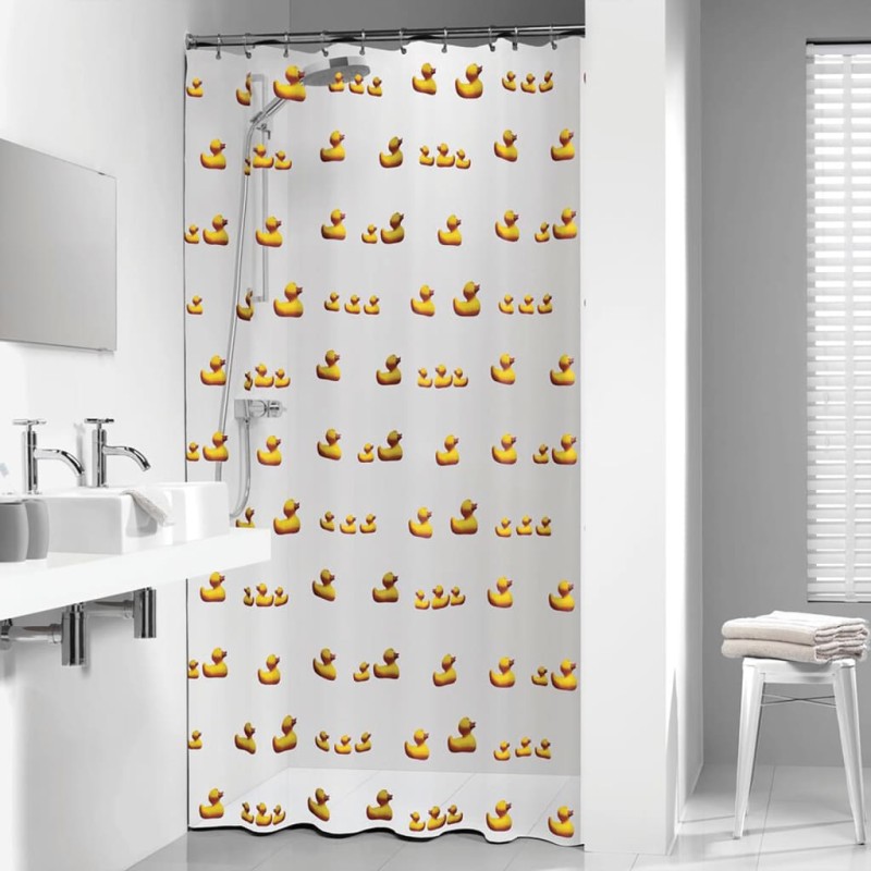 Sealskin Tenda da Doccia Duckling 180x200 cm Gialla Sealskin Tenda da Doccia Duckling 180x200 cm Gialla