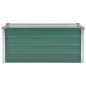 vidaXL Letto Rialzato Giardino in Acciaio Zincato 100x40x45 cm Verde vidaXL Letto Rialzato Giardino in Acciaio Zincato 100x40x45 cm Verde