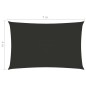 vidaXL Parasole a Vela Oxford Rettangolare 4x7 m Antracite vidaXL Parasole a Vela Oxford Rettangolare 4x7 m Antracite