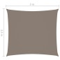 vidaXL Parasole a Vela Oxford Rettangolare 2,5x3 m Talpa vidaXL Parasole a Vela Oxford Rettangolare 2,5x3 m Talpa