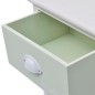 vidaXL Cassettiera in Stile Francese con 4 Cassetti in Legno vidaXL Cassettiera in Stile Francese con 4 Cassetti in Legno