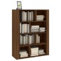 Credenza Rovere Marrone 80x30x106 cm in Legno Multistrato Credenza Rovere Marrone 80x30x106 cm in Legno Multistrato