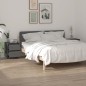 vidaXL Comodini 2 pz Grigi 40x35x50 cm in Legno Massello di Pino vidaXL Comodini 2 pz Grigi 40x35x50 cm in Legno Massello di Pino