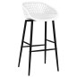 vidaXL Set da Bar 5 pz Nero e Bianco vidaXL Set da Bar 5 pz Nero e Bianco