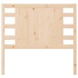 Testiera per Letto 106x4x100 cm in Legno Massello di Pino Testiera per Letto 106x4x100 cm in Legno Massello di Pino