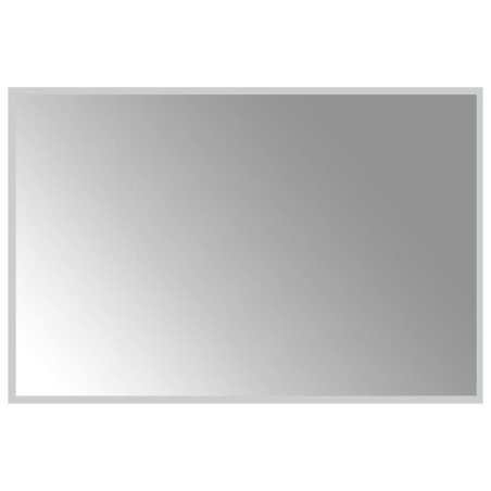 vidaXL Specchio da Bagno con Luci LED 90x60 cm