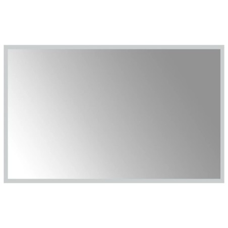 vidaXL Specchio da Bagno con Luci LED 80x50 cm