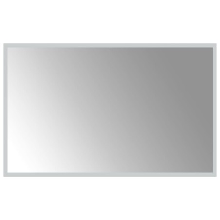 vidaXL Specchio da Bagno con Luci LED 50x80 cm