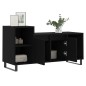 vidaXL Mobile Porta TV Nero 100x35x55 cm in Legno Multistrato vidaXL Mobile Porta TV Nero 100x35x55 cm in Legno Multistrato