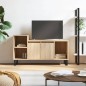 vidaXL Mobile per TV Rovere Sonoma 100x35x55 cm Legno Multistrato