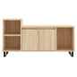 vidaXL Mobile per TV Rovere Sonoma 100x35x55 cm Legno Multistrato