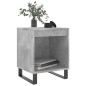 vidaXL Comodino Grigio Cemento 40x35x50 cm in Legno Multistrato vidaXL Comodino Grigio Cemento 40x35x50 cm in Legno Multistrato