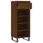 vidaXL Scarpiera Rovere Marrone 40x36x105 cm in Legno Multistrato vidaXL Scarpiera Rovere Marrone 40x36x105 cm in Legno Multistrato