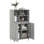 vidaXL Credenza Grigio Sonoma 60x36x110 cm in Legno Multistrato vidaXL Credenza Grigio Sonoma 60x36x110 cm in Legno Multistrato
