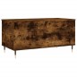 vidaXL Tavolino da Salotto Rovere Fumo 90x44,5x45 cm Legno Multistrato