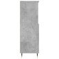 vidaXL Credenza Grigio Cemento 60x36x110 cm in Legno Multistrato vidaXL Credenza Grigio Cemento 60x36x110 cm in Legno Multistrato