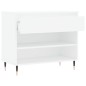 vidaXL Scarpiera Bianca 70x36x60 cm in Legno Multistrato vidaXL Scarpiera Bianca 70x36x60 cm in Legno Multistrato