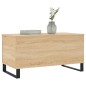 vidaXL Tavolino Salotto Rovere Sonoma 90x44,5x45 cm Legno Multistrato