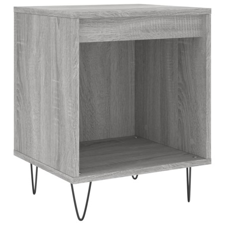 vidaXL Comodino Grigio Sonoma 40x35x50 cm in Legno Multistrato
