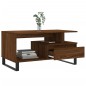 vidaXL Tavolino Salotto Rovere Marrone 90x49x45 cm Legno Multistrato