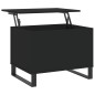 vidaXL Tavolino da Salotto Nero 60x44,5x45 cm in Legno Multistrato