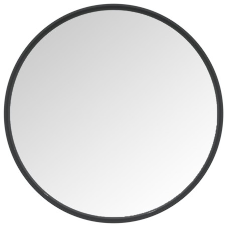 vidaXL Specchio da Parete Nero 40 cm