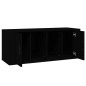 Mobile Porta TV Nero 100x35x40 cm in Legno Multistrato Mobile Porta TV Nero 100x35x40 cm in Legno Multistrato