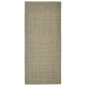 Tappeto in Sisal Naturale 80x150 cm Tortora Tappeto in Sisal Naturale 80x150 cm Tortora
