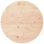 vidaXL Piano Tavolo Rotondo Ø90x3 cm in Legno Massello di Pino