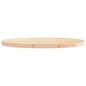 vidaXL Piano Tavolo Rotondo Ø90x3 cm in Legno Massello di Pino