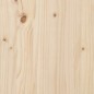 vidaXL Piano Tavolo Rotondo Ø90x3 cm in Legno Massello di Pino