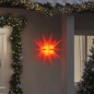 vidaXL Illuminazioni Stella Moravia con LED 3pz Pieghevoli Rosse 57cm vidaXL Illuminazioni Stella Moravia con LED 3pz Pieghevoli Rosse 57cm