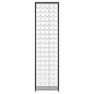 vidaXL Portavini da 95 Bottiglie Nero 54x18x200cm in Ferro Battuto vidaXL Portavini da 95 Bottiglie Nero 54x18x200cm in Ferro Battuto